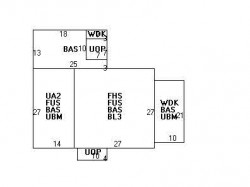 830 Commonwealth Ave, Newton MA  02459-1020 floor plan