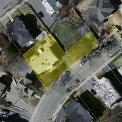 335 Linwood Ave, Newton MA 02460-1342 aerial view