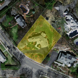 138 Valentine St, Newton MA 02465-3028 aerial view