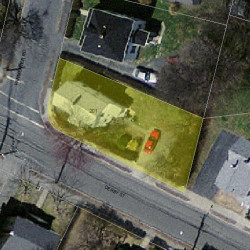 201 Derby St, Newton MA 02465-1526 aerial view