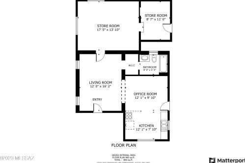 326 32nd St, Tucson AZ  85713-3532 exterior