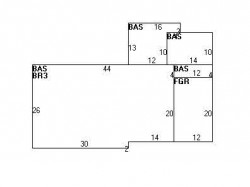 165 Truman Rd, Newton MA 02459-2640 floor plan