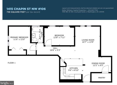 1415 Chapin St, Washington DC  20009-4590 exterior