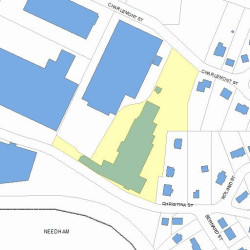 56 Christina St, Newton MA 02461-1902 plot plan