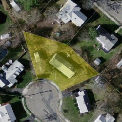 27 Considine Rd, Newton MA 02459-3603 aerial view