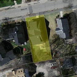 96 Erie Ave, Newton MA 02461-1514 aerial view