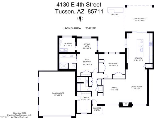 4130 4 St, Tucson AZ 85705-7808 exterior