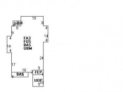209 Walnut St, Newton MA  02460-1624 floor plan
