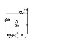 15 Warwick Rd, Newton MA 02465-1723 floor plan