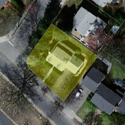 1769 Commonwealth Ave, Newton MA  02466-2727 aerial view