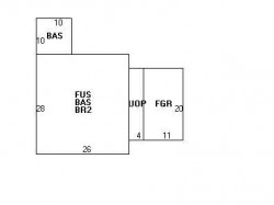 105 Fairway Dr, Newton MA 02465-1714 floor plan