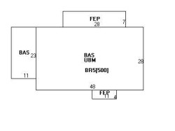 192 Christina St, Newton MA  02461-1937 floor plan