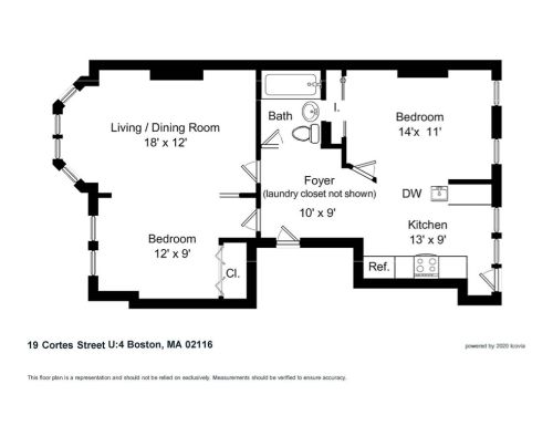 19 Cortes St, Boston MA 02116 exterior