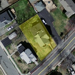 187 Auburndale Ave, Newton MA 02466-1601 aerial view
