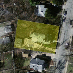 67 Brookside Ave, Newton MA 02460-1523 aerial view