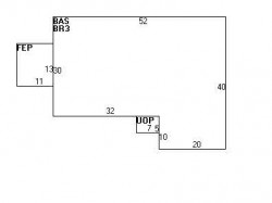 440 Quinobequin Rd, Newton MA 02468-2126 floor plan