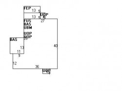 85 Ripley St, Newton MA 02459-2210 floor plan