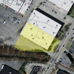 173 Needham St, Newton MA 02464-1505 aerial view