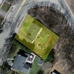 516 Grove St, Newton MA 02462-1411 aerial view