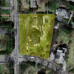 288 Chestnut St, Newton MA 02465-2929 aerial view