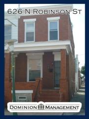 626 Robinson St, Baltimore MD  21205-2844 exterior
