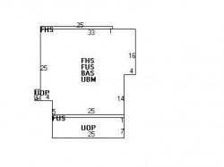 56 Boyd St, Newton MA  02458-1602 floor plan