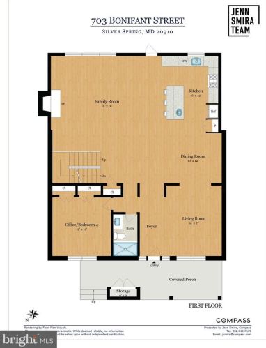 703 Bonifant St, Silver Spring MD  20910-5535 exterior