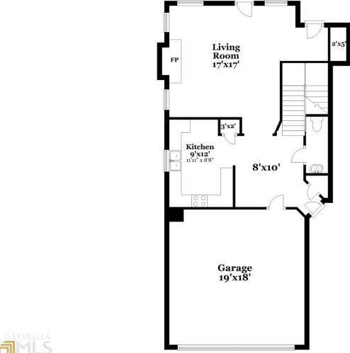 4683 High Point Ln, Atlanta GA  30349 exterior