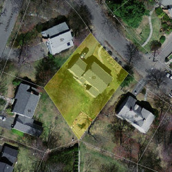 63 Devonshire Rd, Newton MA 02468-2218 aerial view