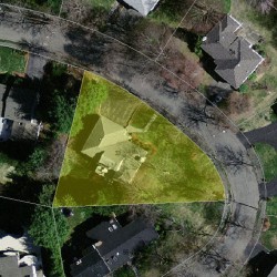 33 Farina Rd, Newton MA 02459-2833 aerial view