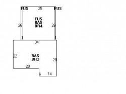 31 Dorr Rd, Newton MA 02458-2701 floor plan