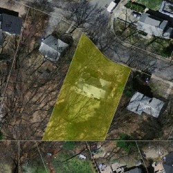 116 Charlemont St, Newton MA 02461-1910 aerial view