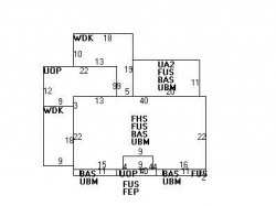 67 Marlboro St, Newton MA  02458-2442 floor plan