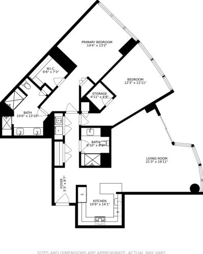 420 Waterside Dr, Chicago IL  60601-4700 exterior