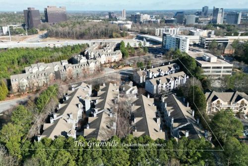 313 Granville Ct, Atlanta GA  30328-3434 exterior