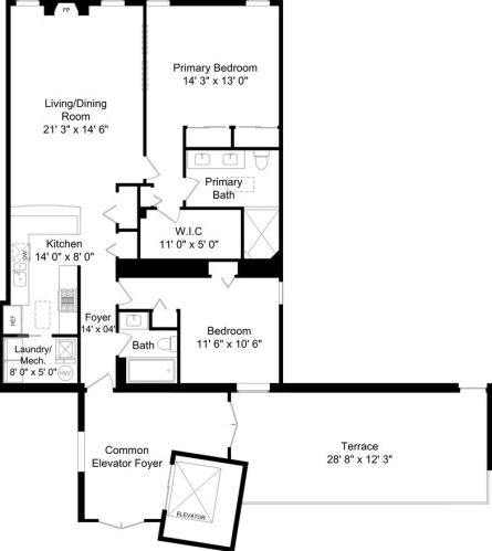 1445 Belden Ave, Chicago IL  60614-3057 exterior