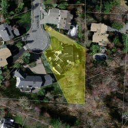 30 Laurus Ln, Newton MA 02459-3138 aerial view