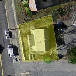 416 Langley Rd, Newton MA 02459-2354 aerial view