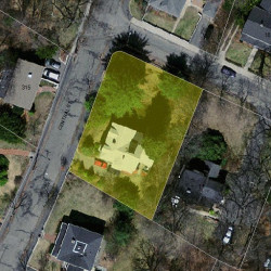 316 Central St, Newton MA 02466-2204 aerial view