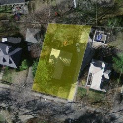 41 Cabot St, Newton MA 02458-2501 aerial view