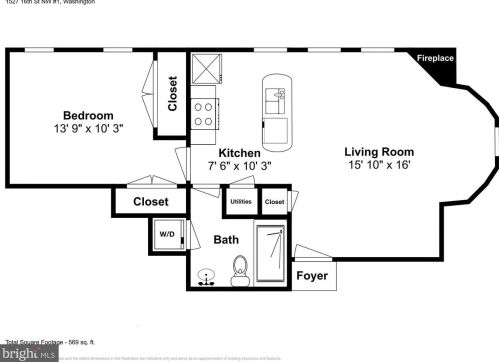 1527 16th St, Washington DC  20036-1417 exterior