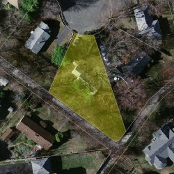 7 Shumaker Path, Newton MA 02459-3524 aerial view