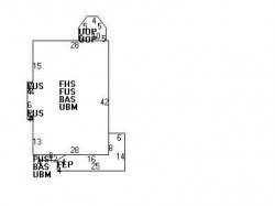 248 Auburndale Ave, Newton MA 02466-1619 floor plan