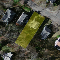 66 Warren St, Newton MA 02459-2360 aerial view