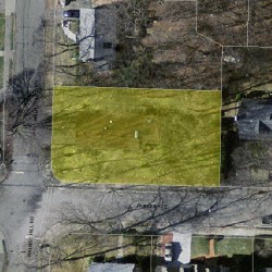 47 Parker Ave, Newton MA  02459-2634 aerial view