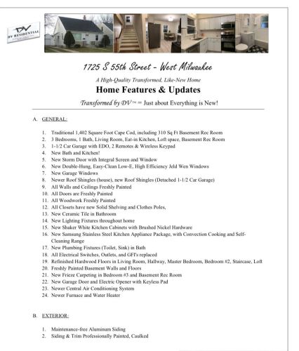 1725 55, Milwaukee WI 53214-5250 exterior