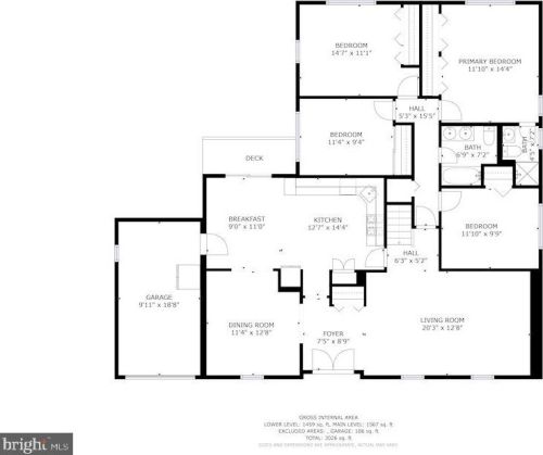 11837 Enid Dr, Rockville MD 20854-3454 exterior