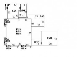 83 Agawam Rd, Newton MA 02468-1339 floor plan