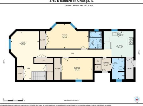 3750 Bernard St, Chicago IL 60618-4207 exterior