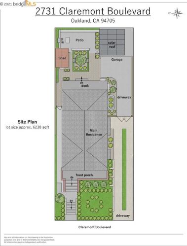 2731 Claremont Blvd, Berkeley CA 94705-1321 exterior